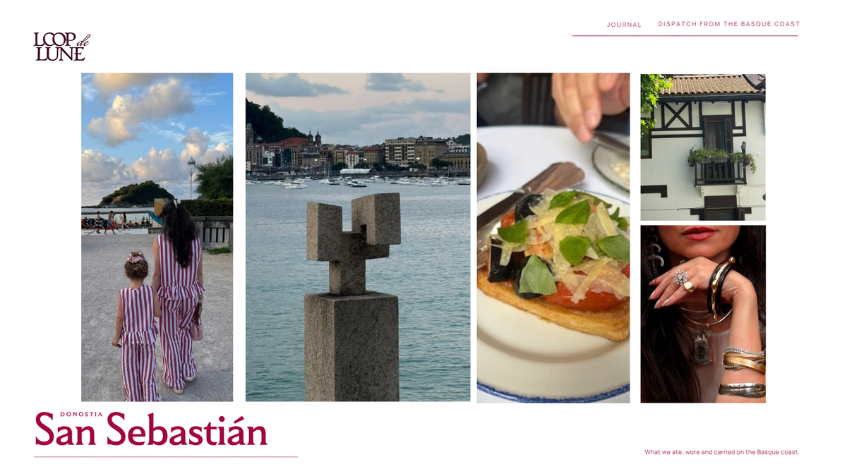 A summer in San Sebastián, hands-free: How I carried everything on one bracelet